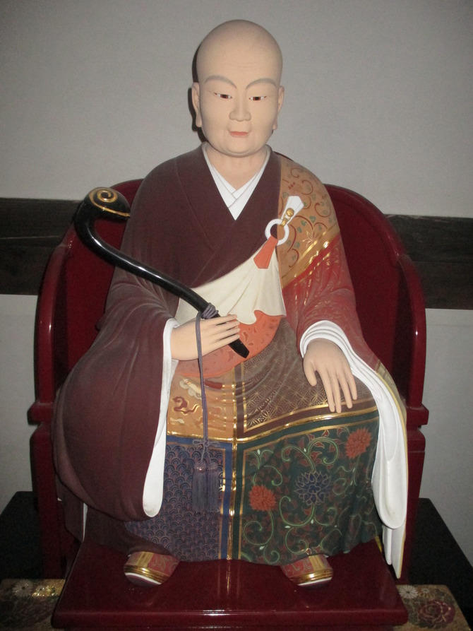 素岳禅師像 素岳禅師像